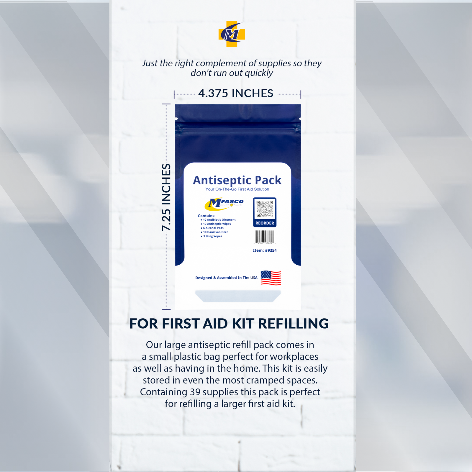Kit Refill Antiseptics