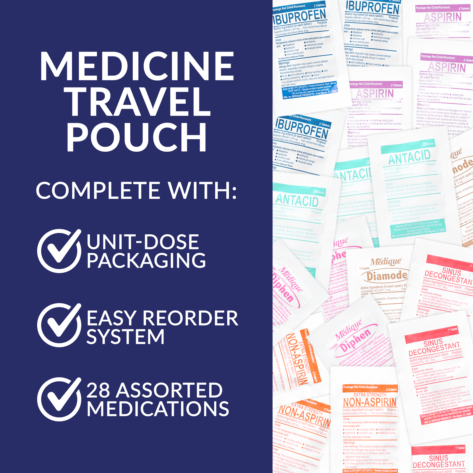 Travel Medication Pack
