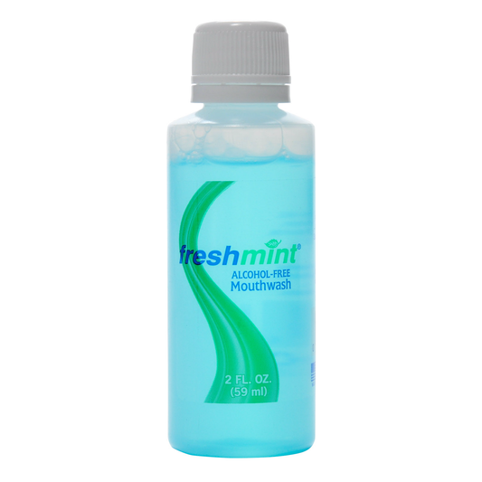 Mouthwash Alcohol Free 2 oz Bottle