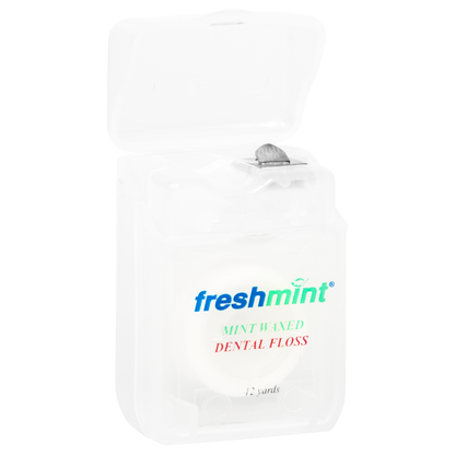Freshmint Dental Floss Waxed 12 yd