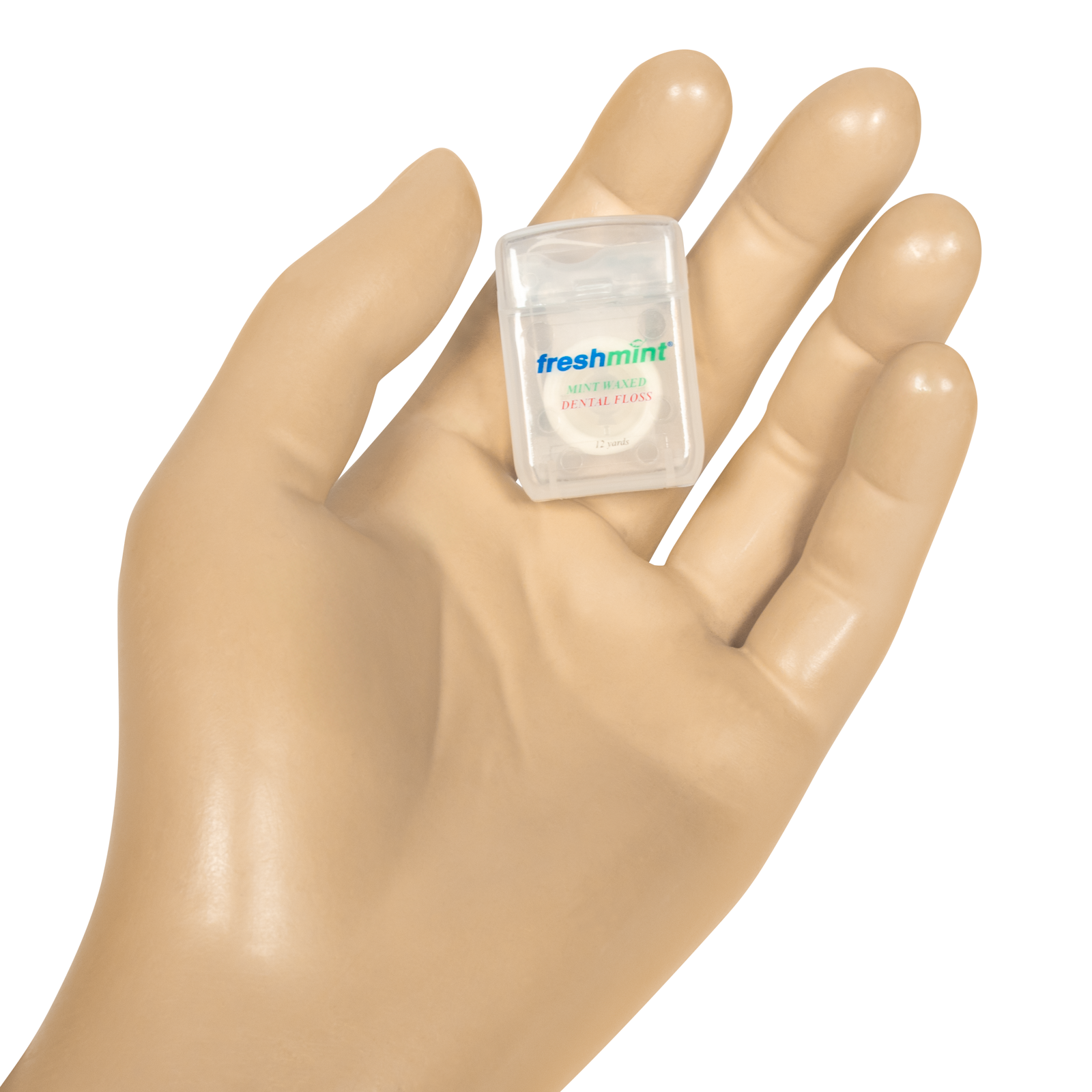 Freshmint Dental Floss Waxed 12 yd