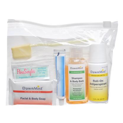 Hygiene Kit Basics Slide Zip Bag