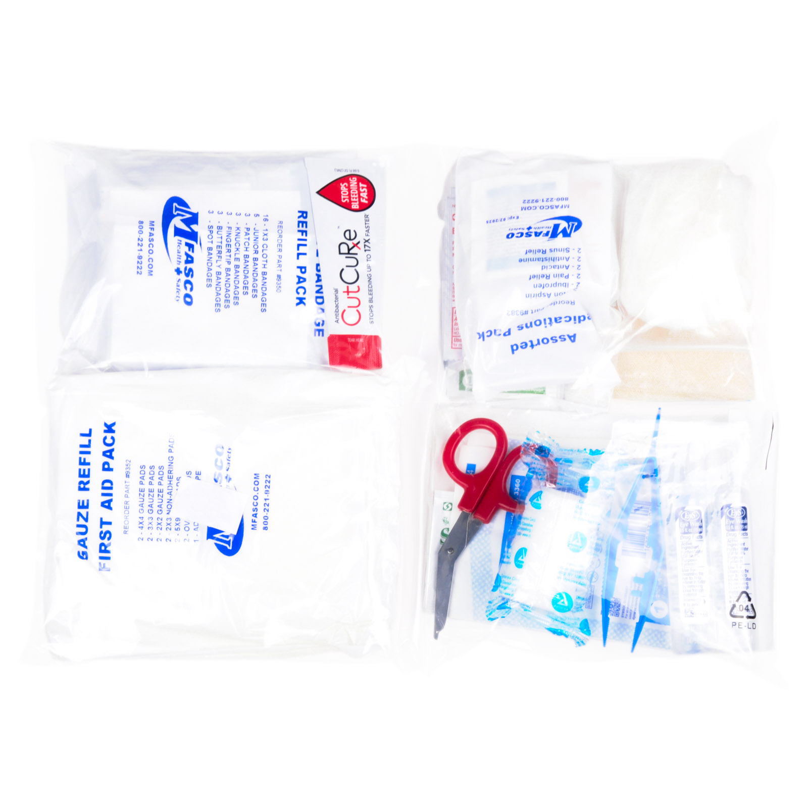 Office/Home/Shop First Aid Kit Refill 25 Person