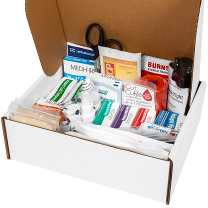 Small 2 Shelf Workplace First Aid Kit Refill No Medications 230 Piece