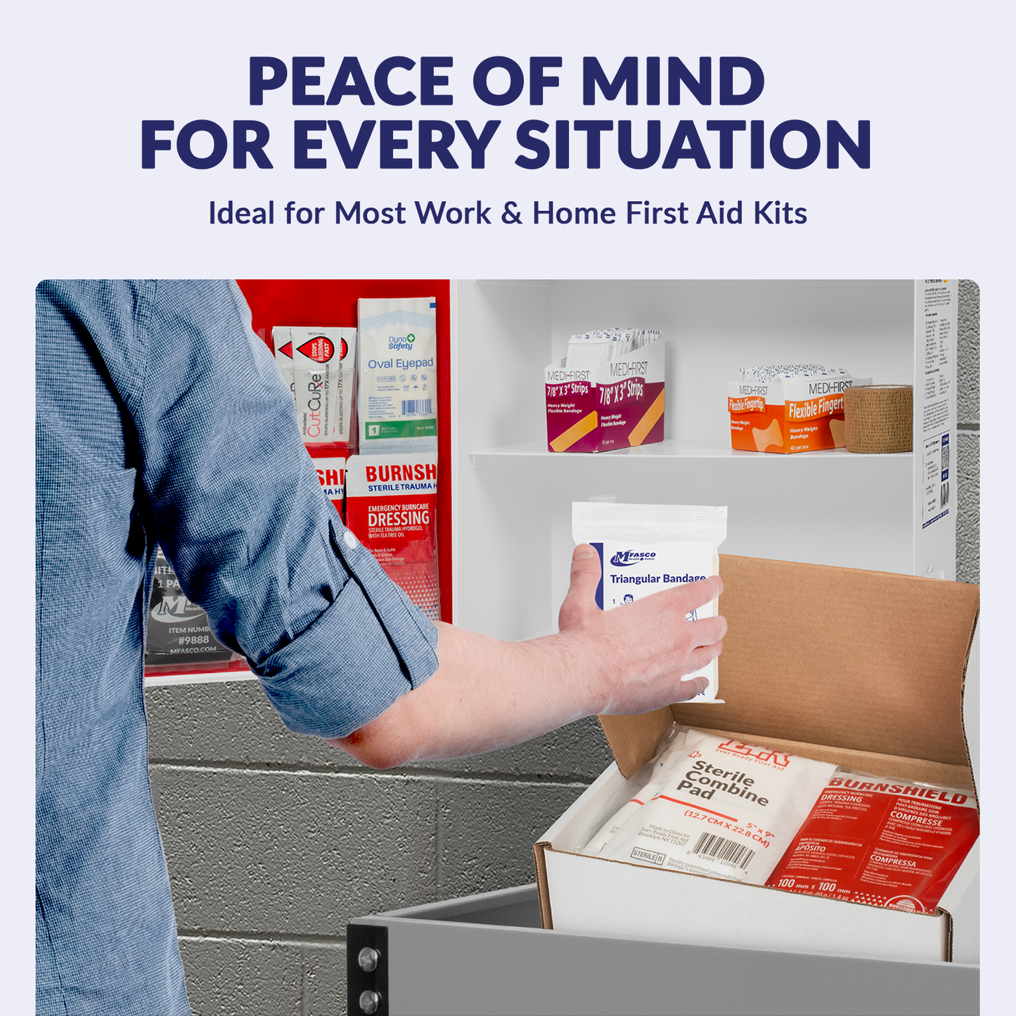 OSHA/ANSI 2021 First Aid Kit Class A Refill Only 116 Piece