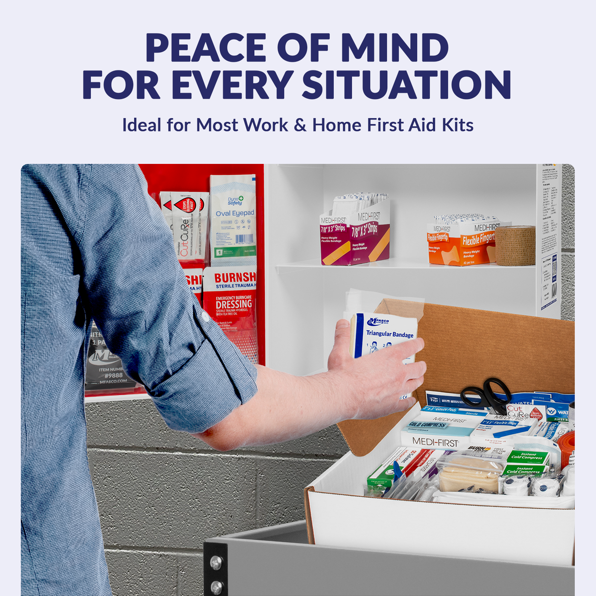 OSHA/ANSI 2021 Class B Restaurant First Aid Kit Refill 499 Piece