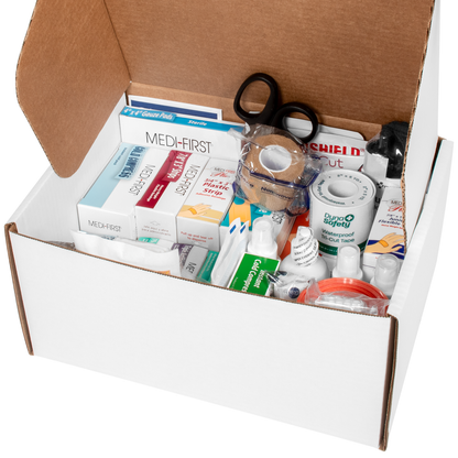 Large 4 Shelf First Aid Kit Refill No Medications 519 Piece