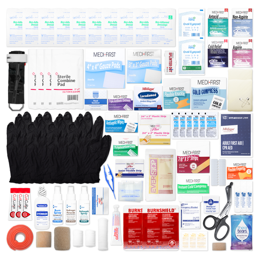 Workplace Kit Refill Pack for Large 4 Shelf Kit With Medications