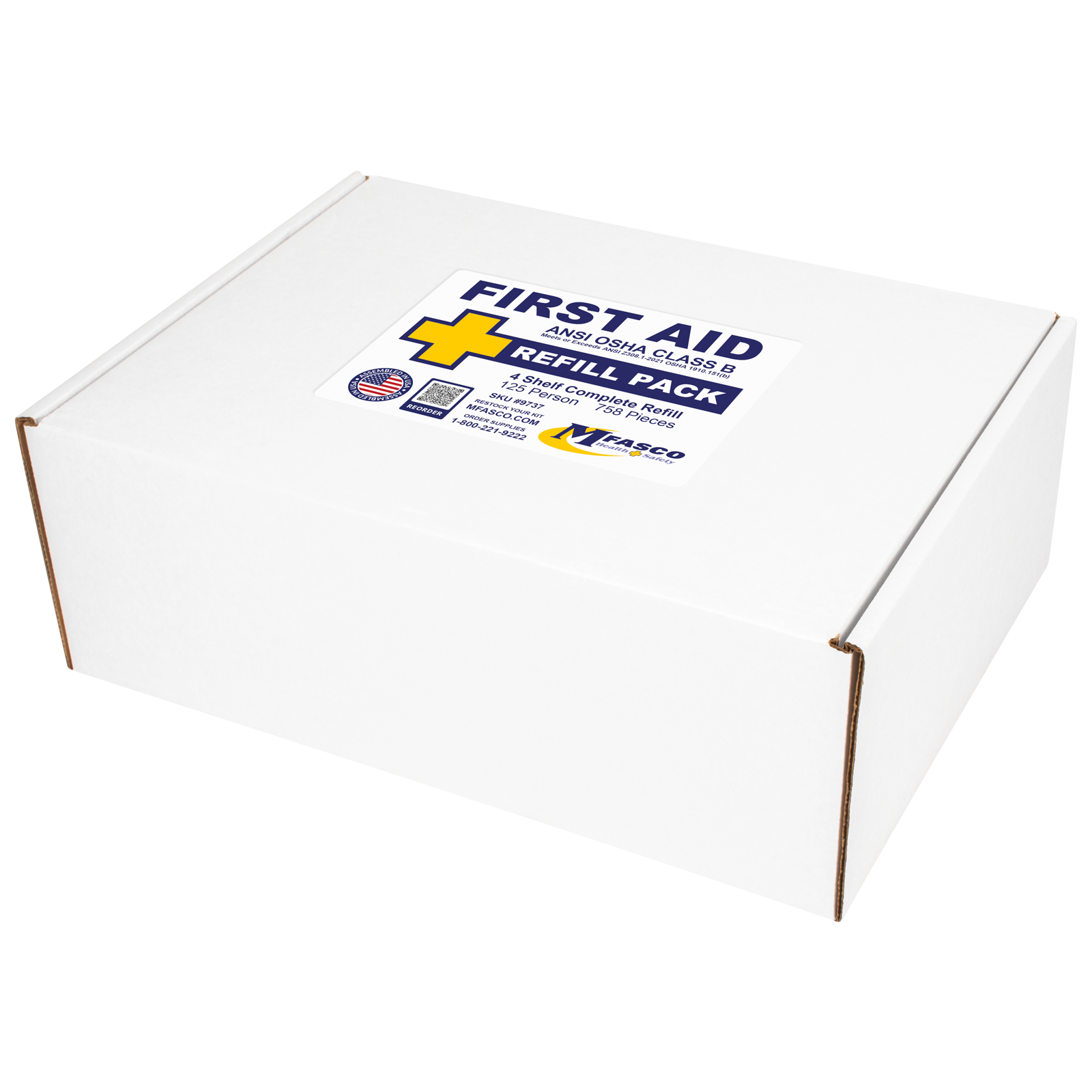 Large 4 Shelf Kit Refill With Medications 758 Piece