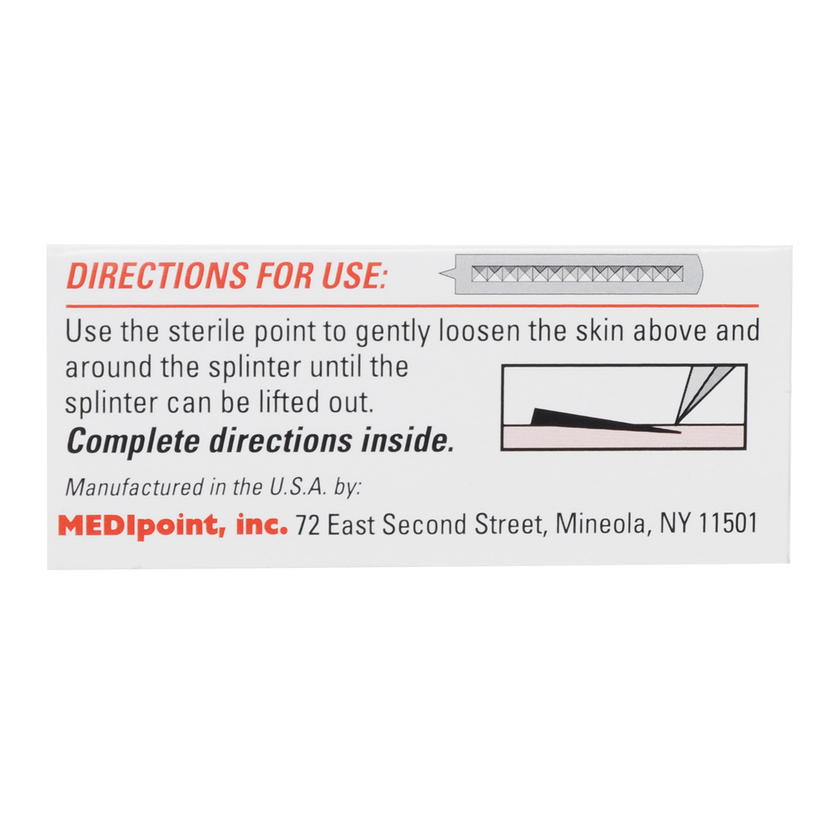 Splinter Out Patch Splinter Out by Medipoint 2/Pk | MFASCO Health & Safety