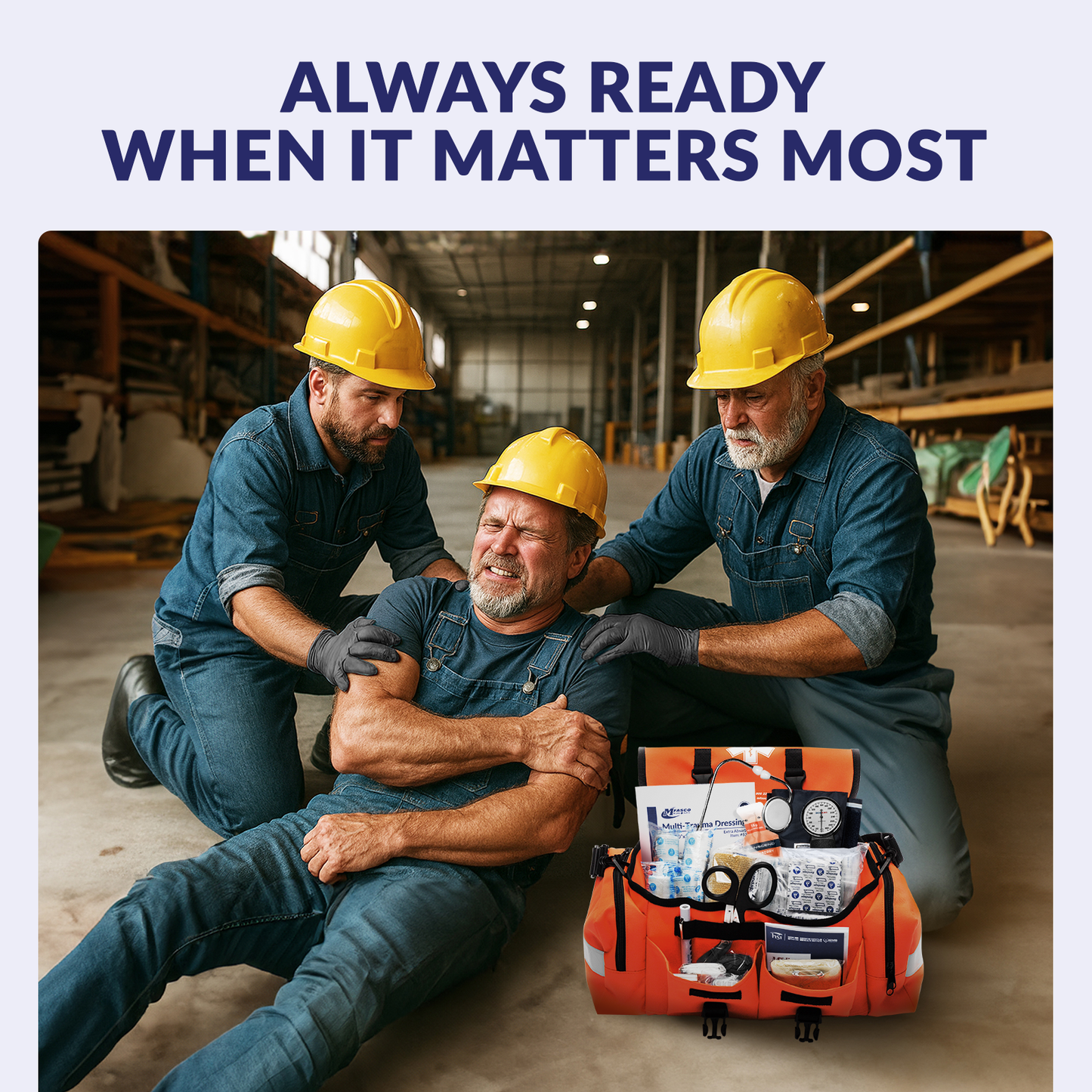 Emergency Response Kit Amz Orange Bag