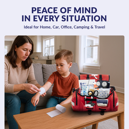 Emergency Response Kit Amz Fill Red Bag