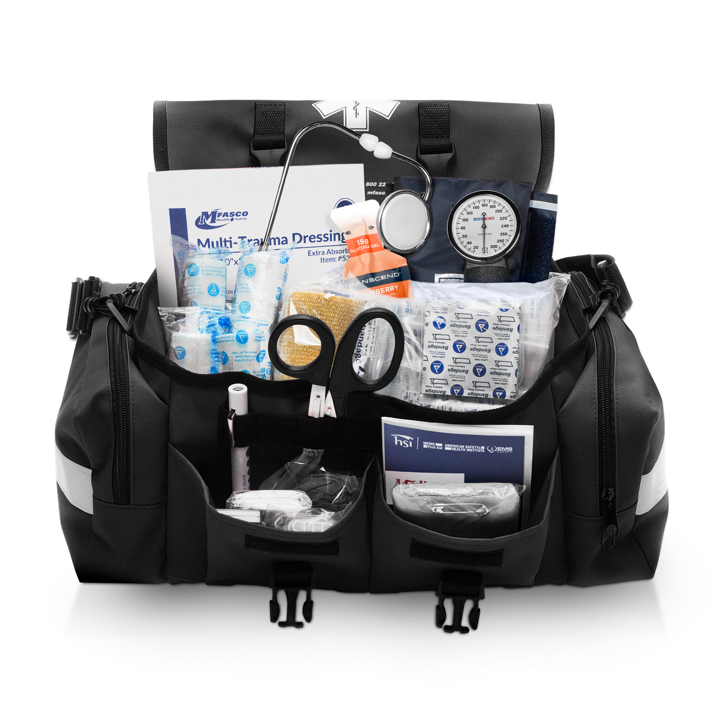 Emergency Response First Aid Kit Black Bag