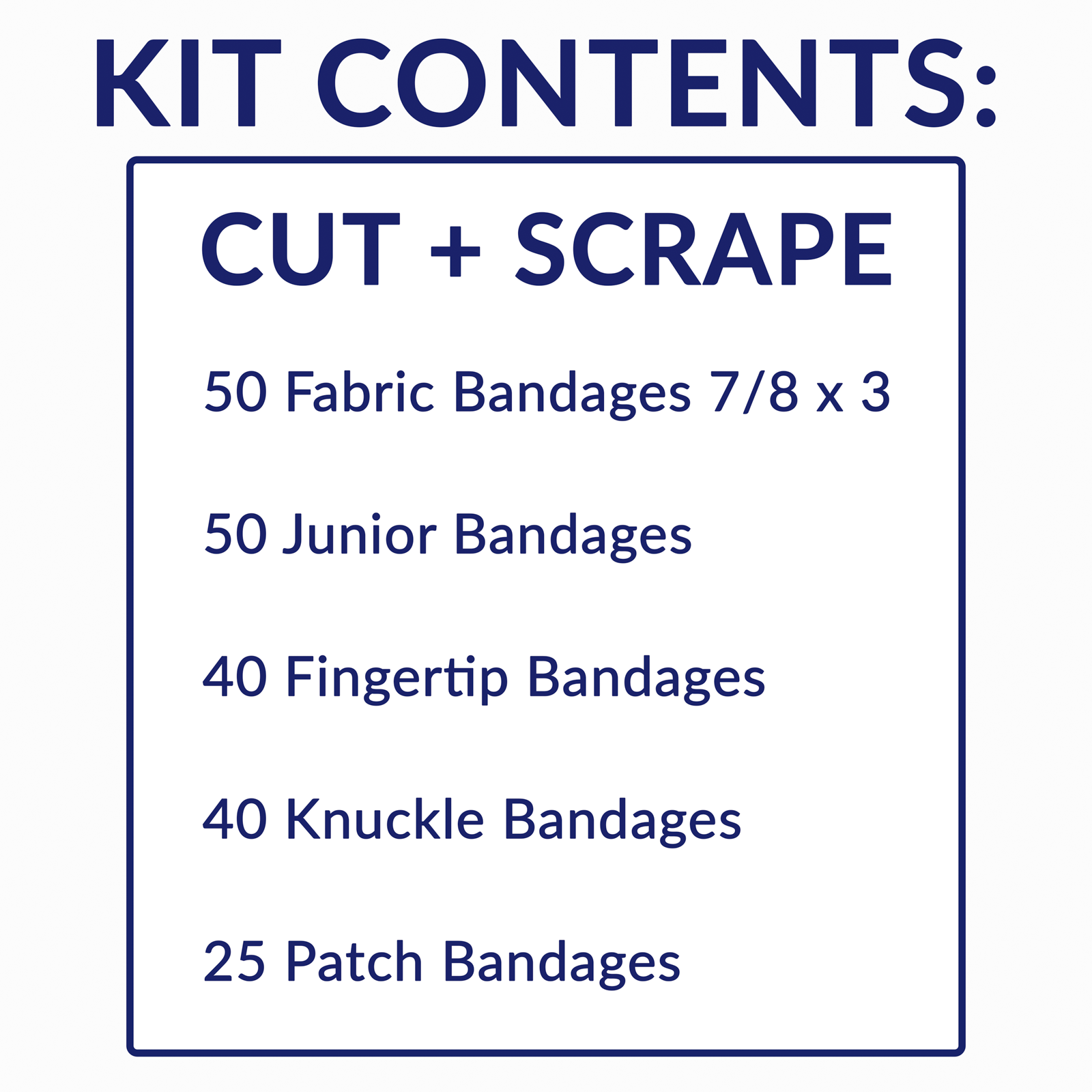 Medifirst Bandage First Aid Kit Refill Pack