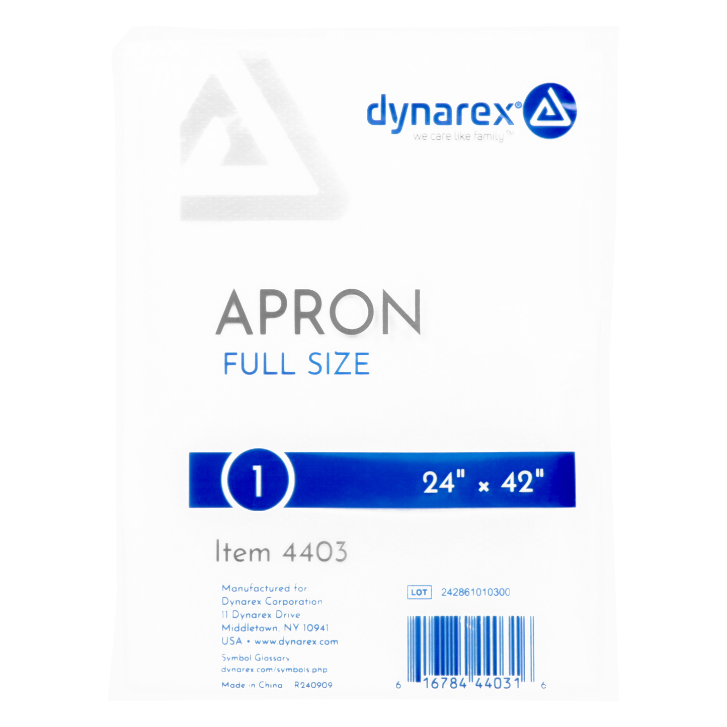 Apron Poly Each