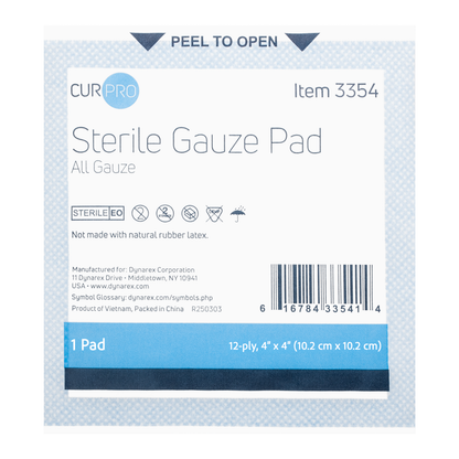 Gauze Pad 4x4 Each