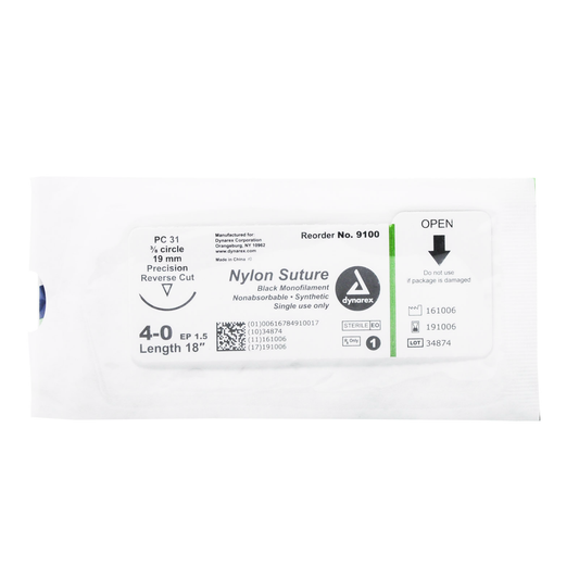 Suture Thread With Needle 18 Each