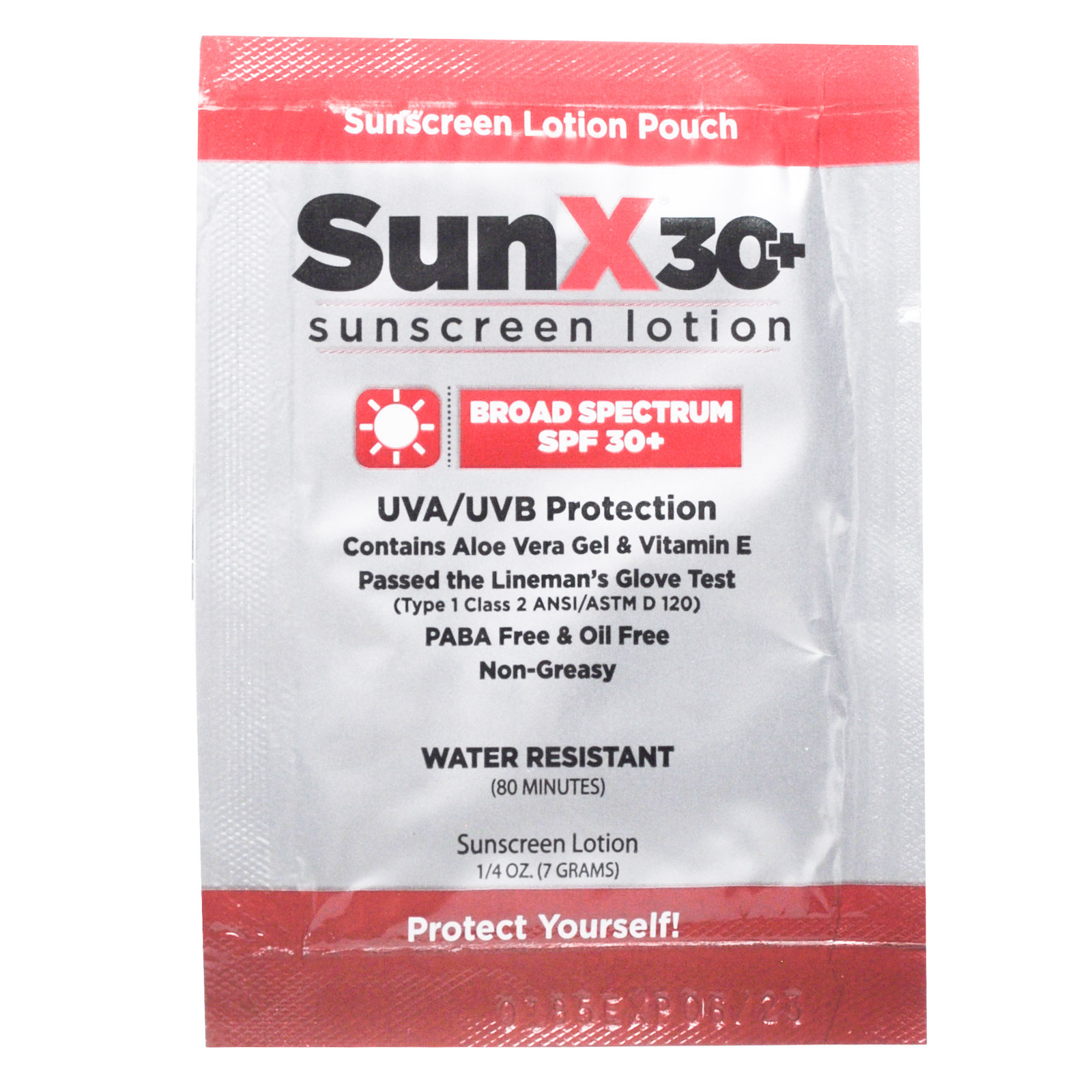 Sunscreen Packet Each – MFASCO Health & Safety