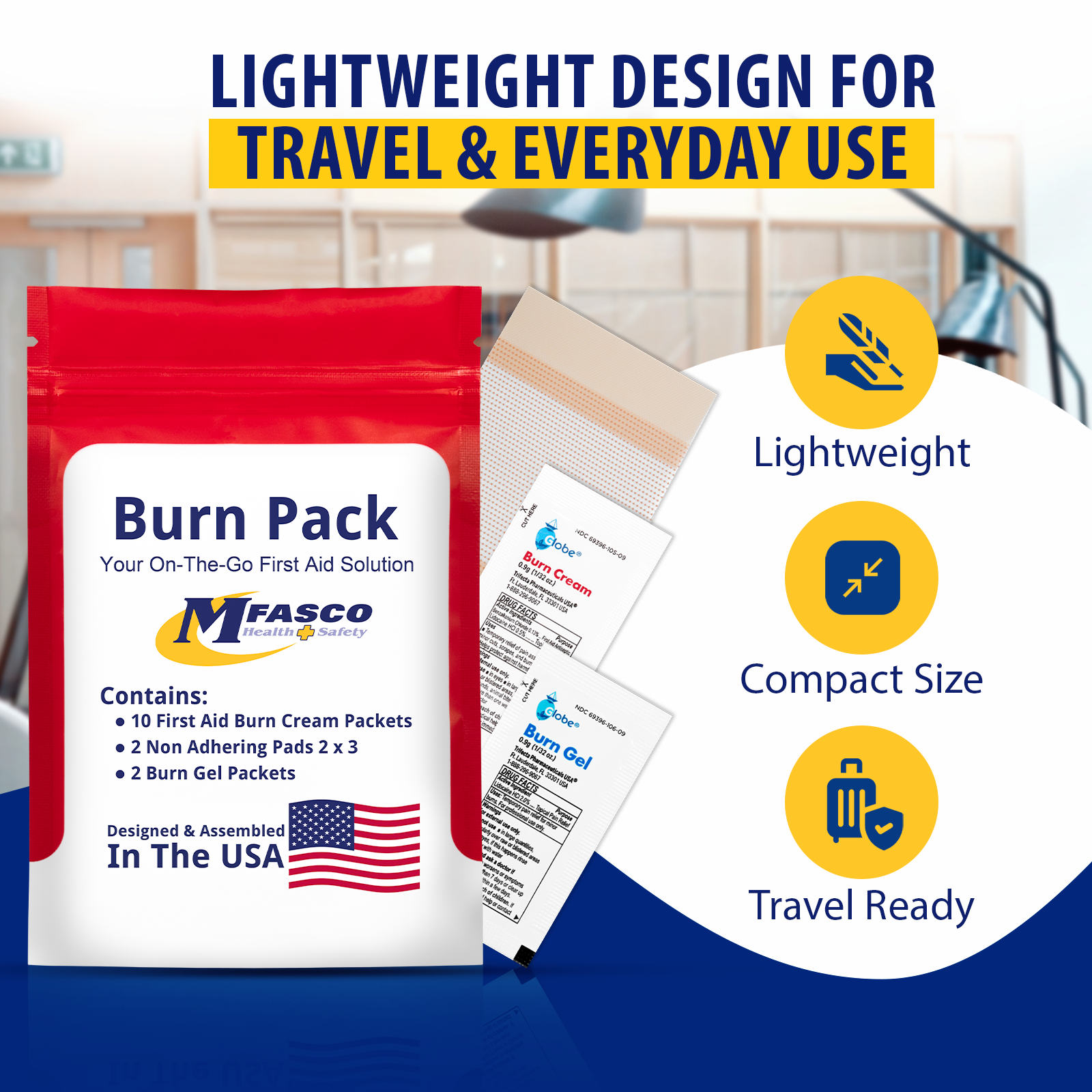 First Aid Kit Refill Pack Burn Pack