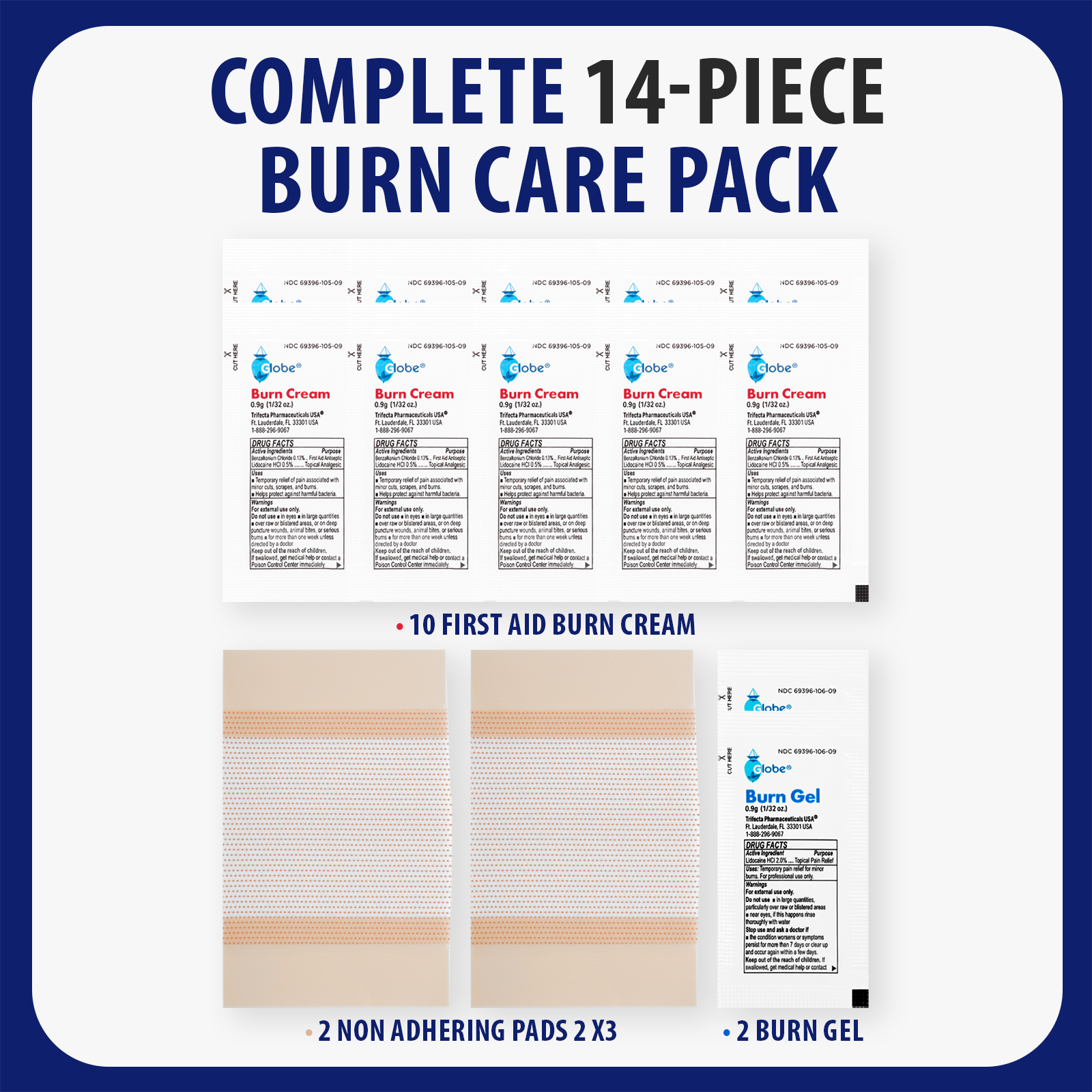First Aid Kit Refill Pack Burn Pack