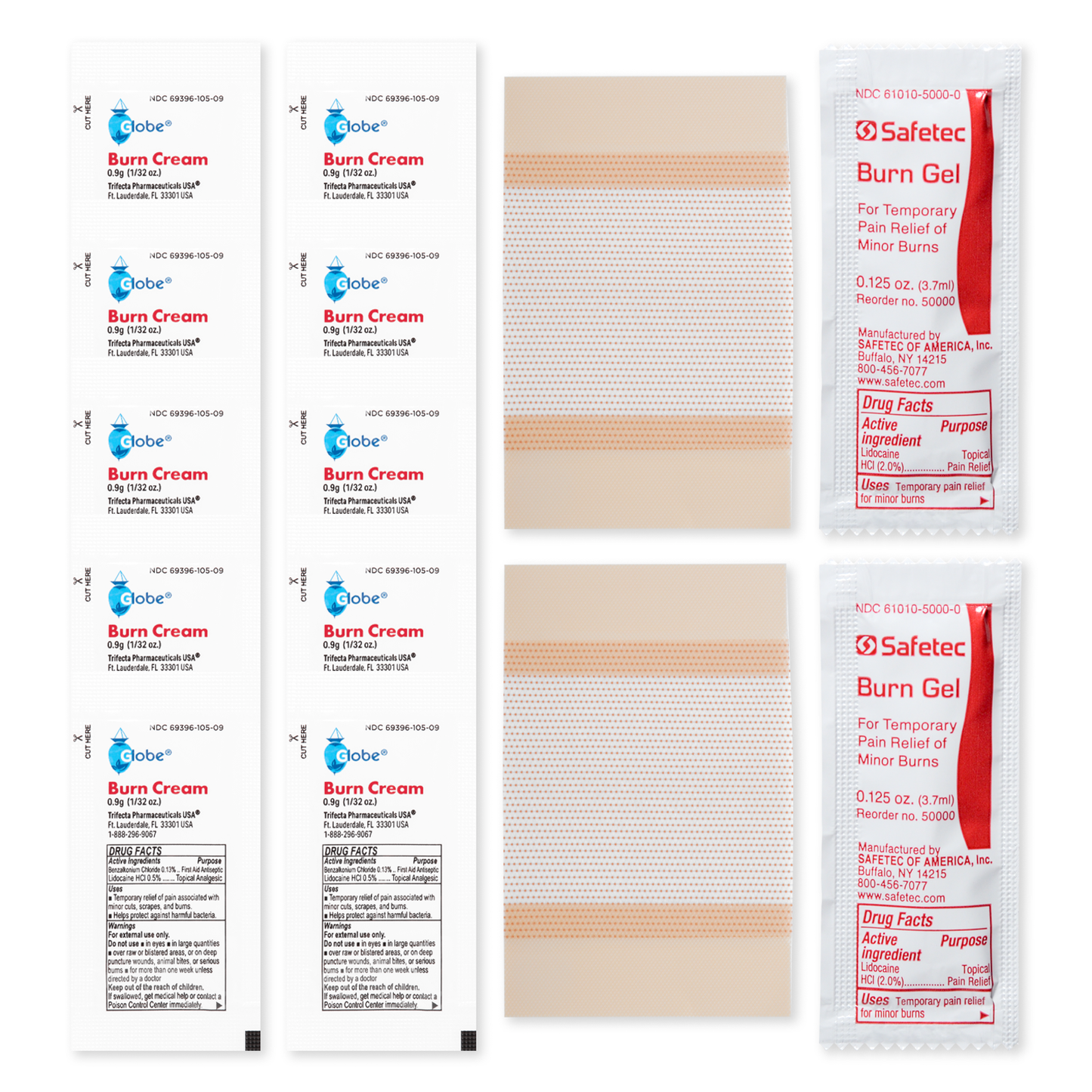 First Aid Kit Refill Pack Burn Pack