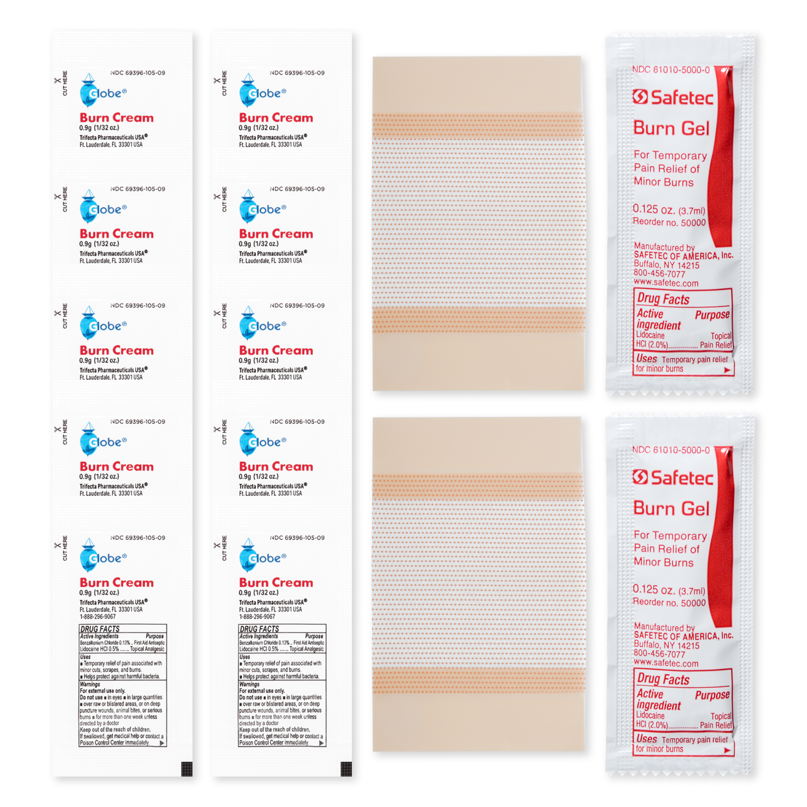 First Aid Kit Refill Pack Burn Pack