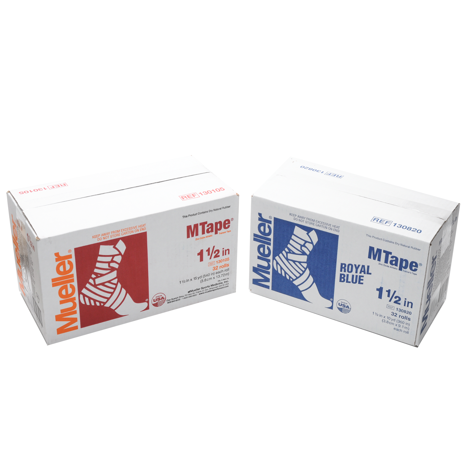 Mueller Athletic Adhesive Tape M Tape 1 1/2 Inch