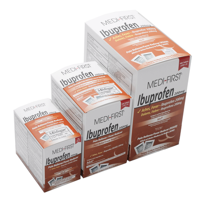 Medifirst Ibuprofen Pain Relief Tablets Industrial Packets