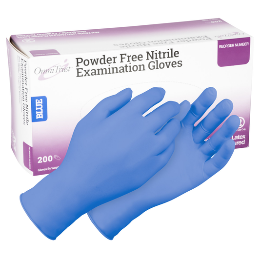 Omni #201 Bulk Nitrile Exam Gloves (200/Bx)