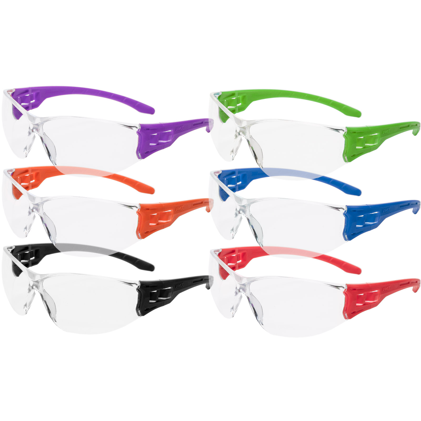 Trulock Safety Glasses Color Pack (12pr/Bx)