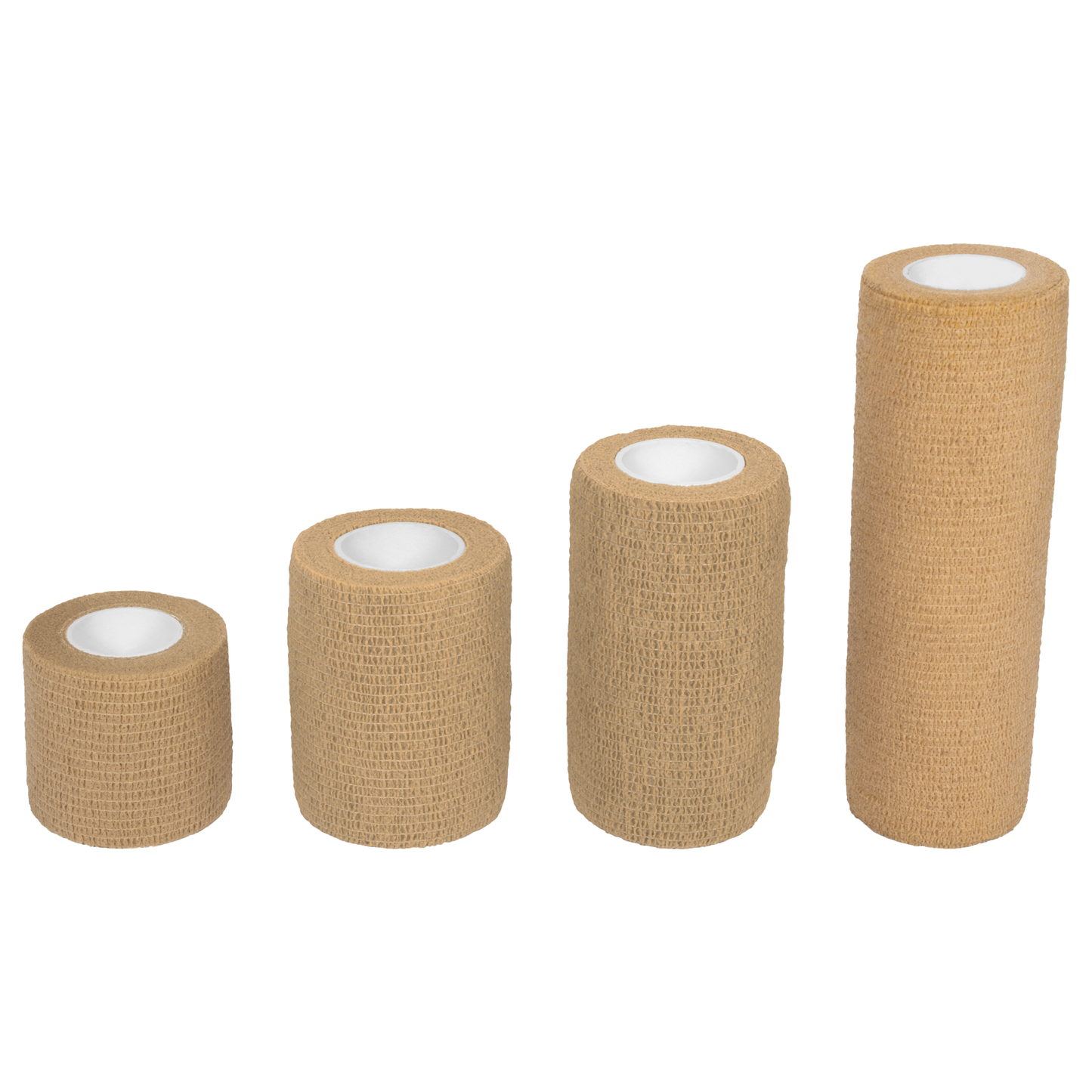 Cohesive Bandage Roll Tan Each