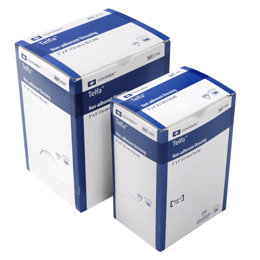 Kendall Curity Telfa Non Adhering Gauze Pads 100/box