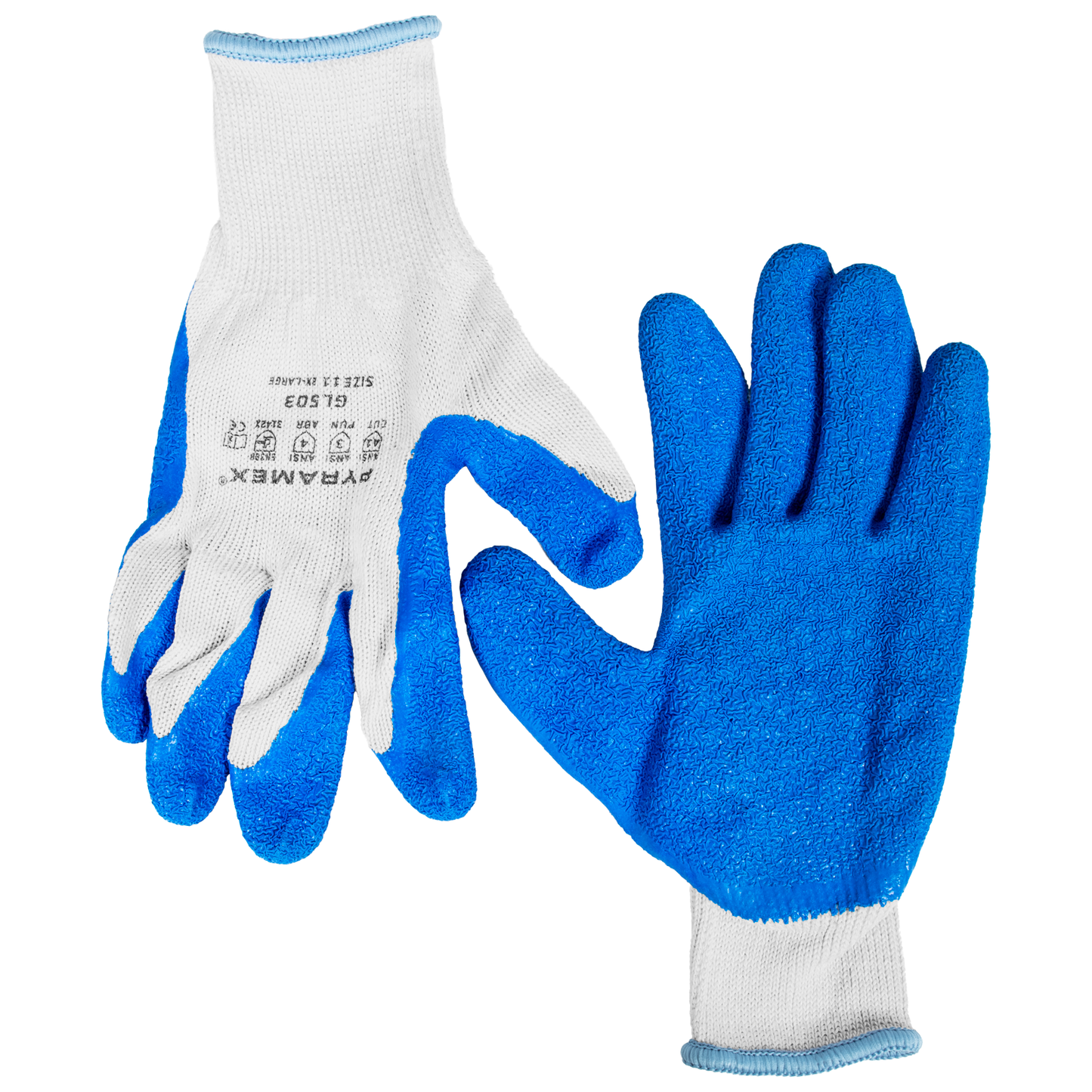 Crinkle Latex Gloves Pair