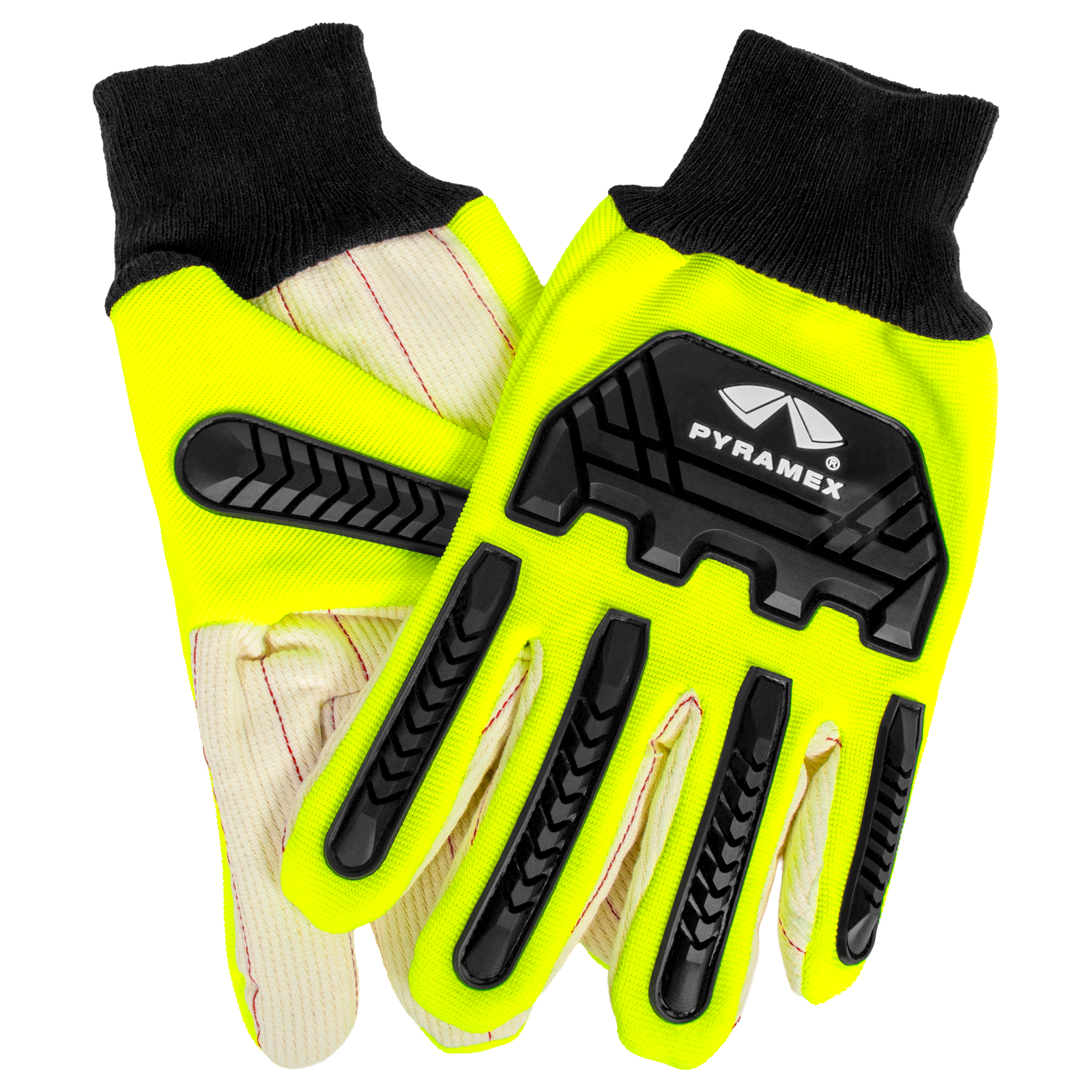 Gloves Cotton Corded Palm Pair