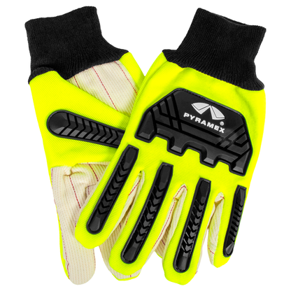 Gloves Cotton Corded Palm Pair