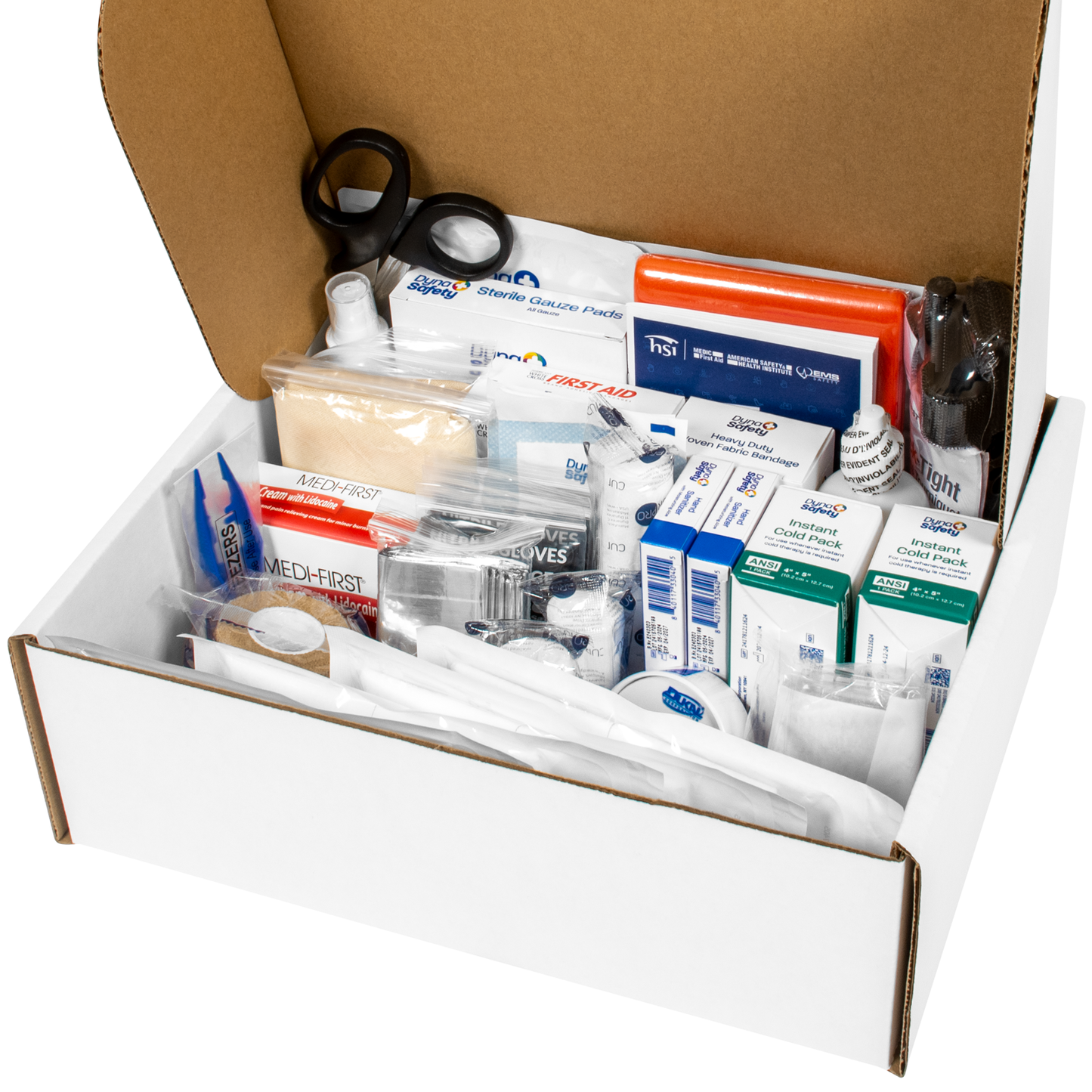 Class B OSHA Essentials First Aid Kit Refill Pack No Medications 206 Piece