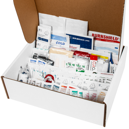 DOT Deluxe First Aid Kit Refill Pack 142 Piece OSHA/ANSI/DOT Required Supplies
