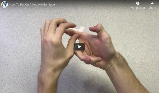 How To Put on a Knuckle Bandage